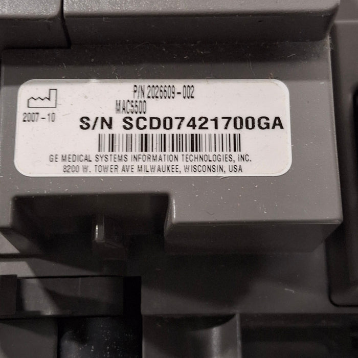 GE Healthcare MAC 5500 with CAM Module ECG System