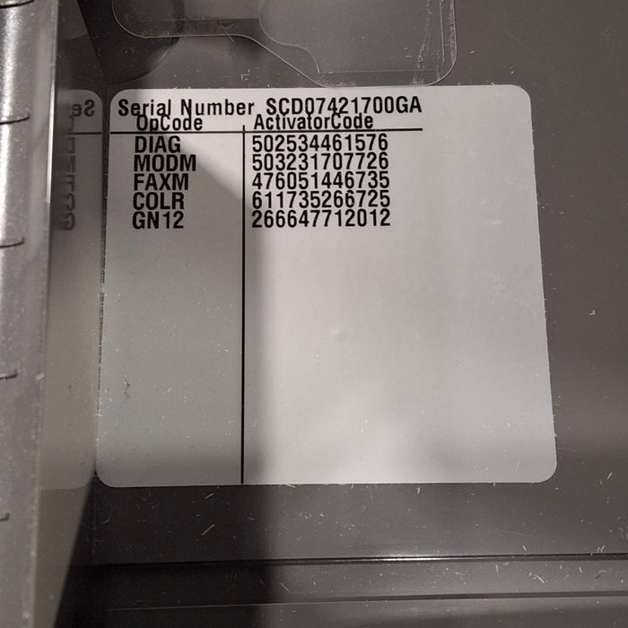 GE Healthcare MAC 5500 with CAM Module ECG System