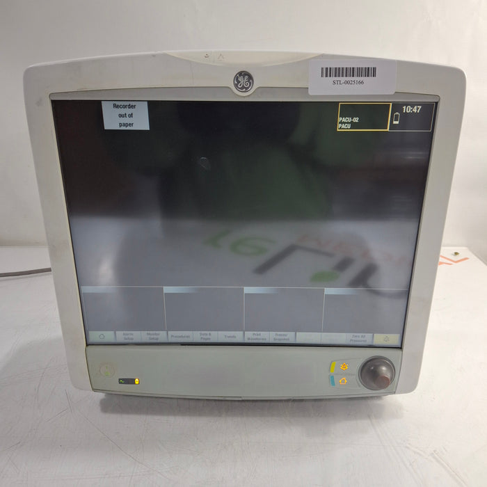 GE Healthcare Carescape B650 Patient Monitor