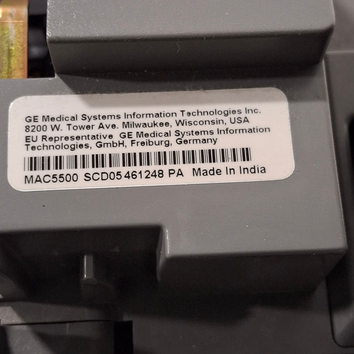 GE Healthcare MAC 5500 with CAM Module ECG System