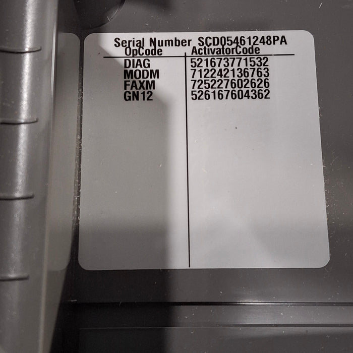 GE Healthcare MAC 5500 with CAM Module ECG System