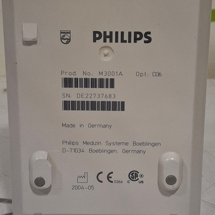 Philips M3001A-C06 Fast SpO2, NIBP, ECG, Temp, IBP MMS Module