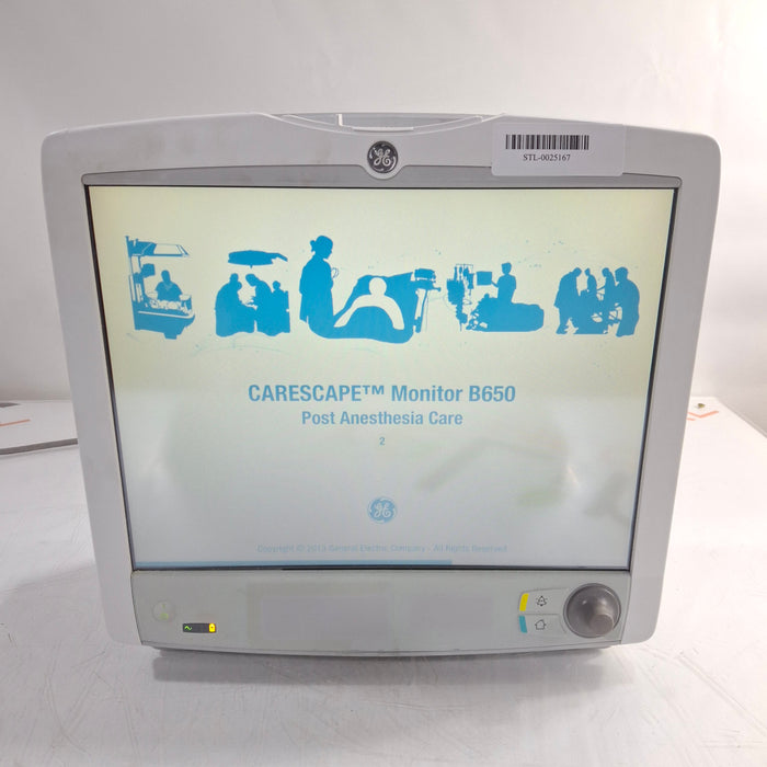 GE Healthcare Carescape B650 Patient Monitor