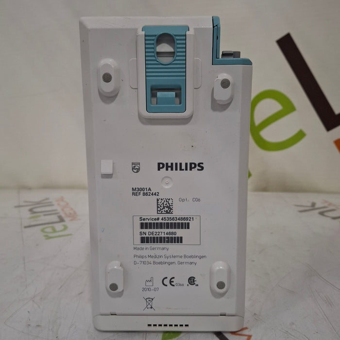 Philips M3001A-C06 Fast SpO2, NIBP, ECG, Temp, IBP MMS Module