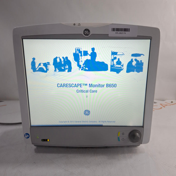 GE Healthcare Carescape B650 Patient Monitor