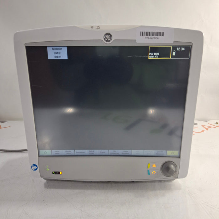 GE Healthcare Carescape B650 Patient Monitor