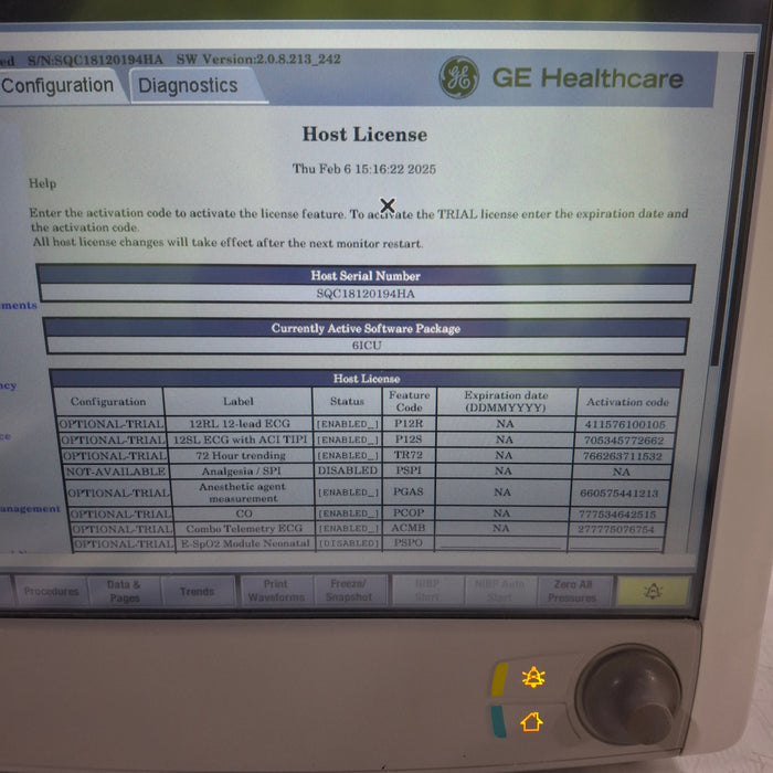 GE Healthcare GE Healthcare Carescape B650 Critical Care Patient Monitor Patient Monitors reLink Medical