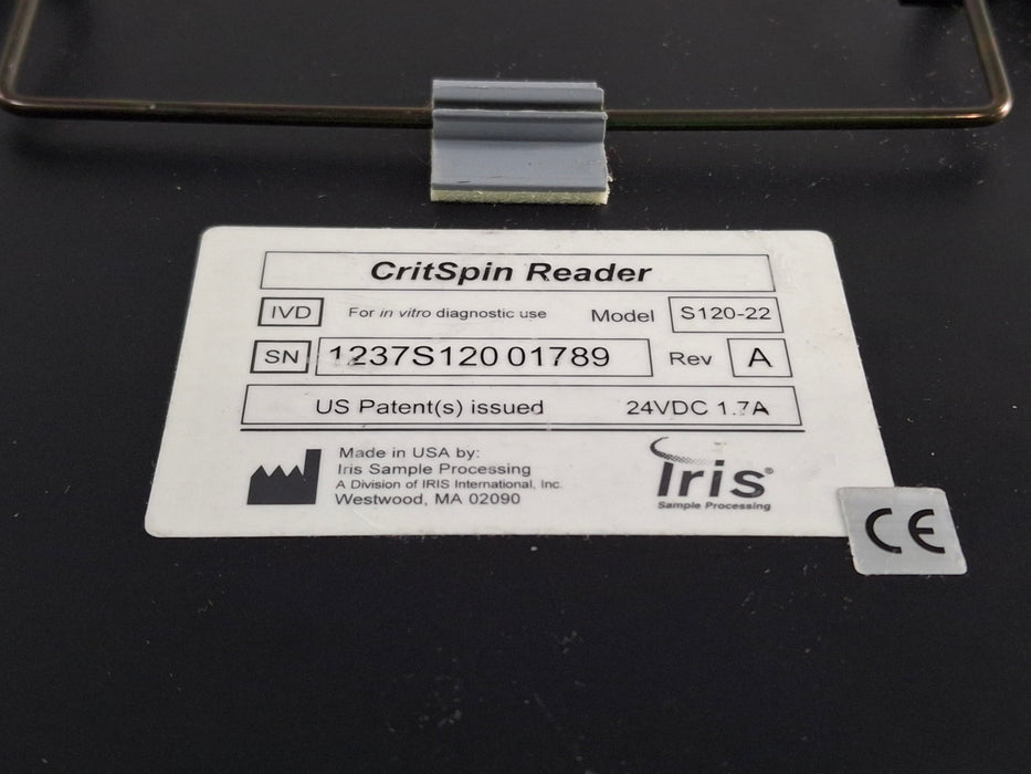 IRIS Medical S120-22 CritSpin Reader