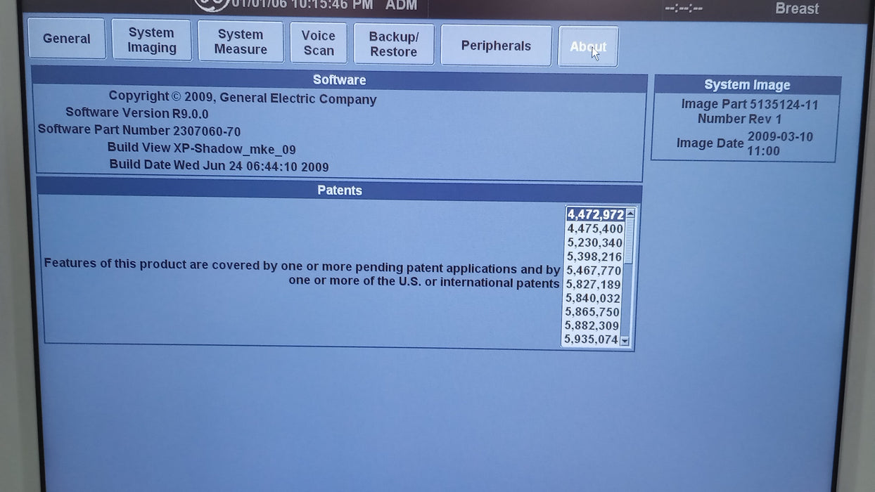 GE Healthcare Logiq 9 Ultrasound