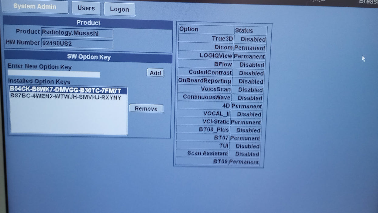 GE Healthcare Logiq 9 Ultrasound