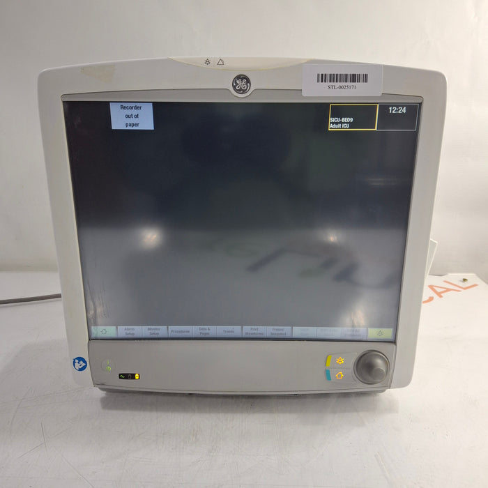 GE Healthcare Carescape B650 Patient Monitor