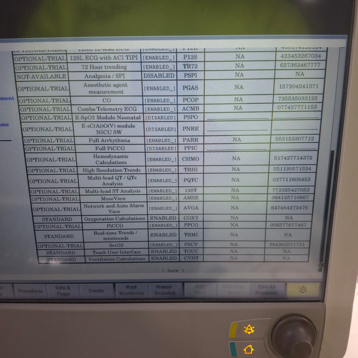 GE Healthcare Carescape B650 Critical Care Patient Monitor