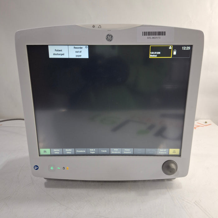 GE Healthcare Carescape B650 Patient Monitor
