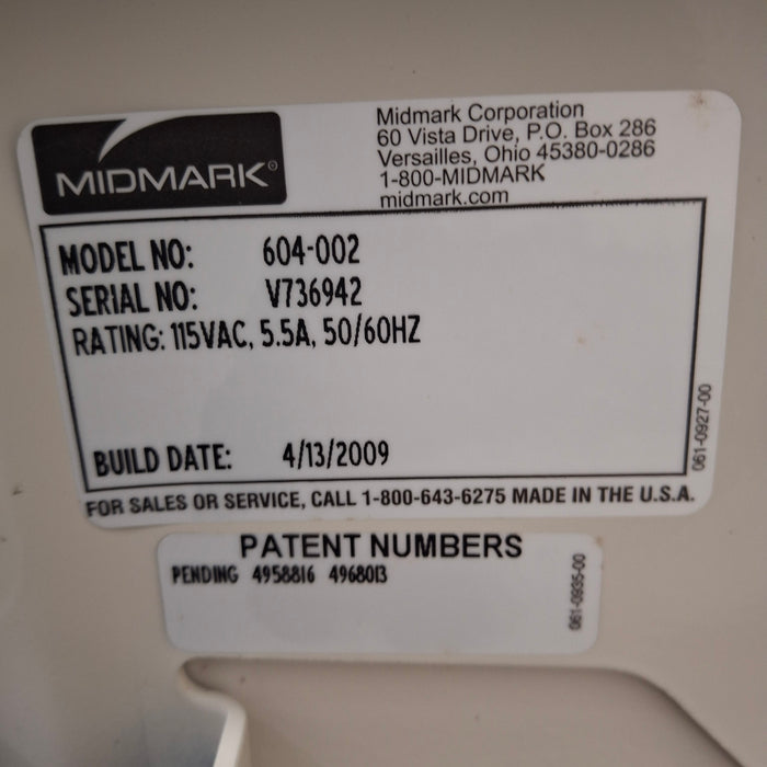 Midmark Midmark 604 Manual Examination Table Exam Chairs / Tables reLink Medical