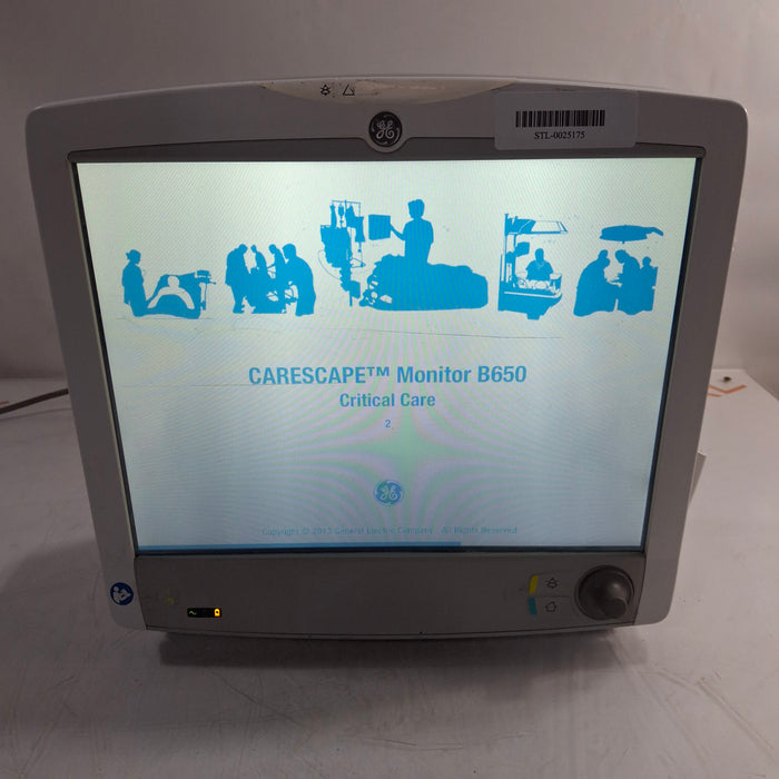 GE Healthcare Carescape B650 Patient Monitor