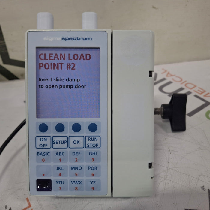 Baxter Sigma Spectrum w/ A/B/G/N Battery Infusion Pump