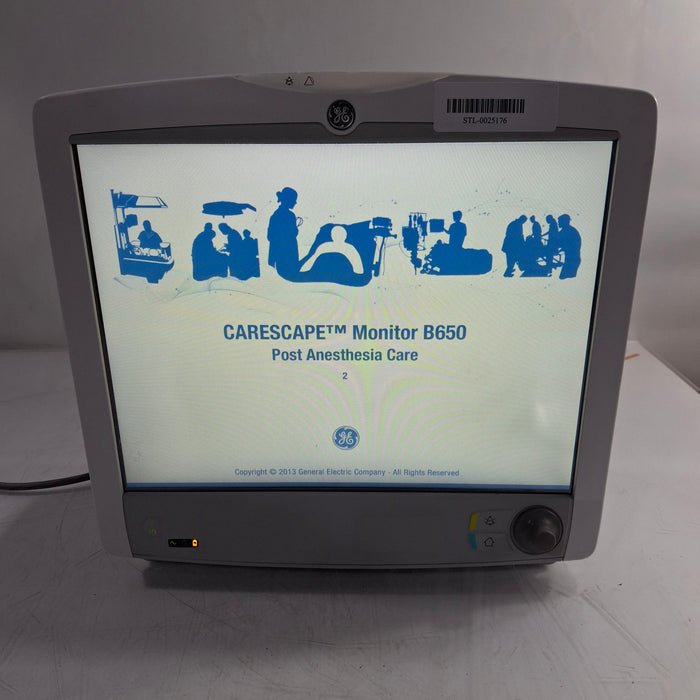 GE Healthcare Carescape B650 Patient Monitor