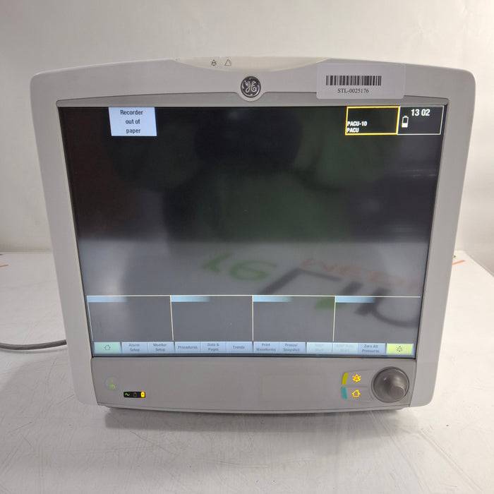 GE Healthcare Carescape B650 Patient Monitor