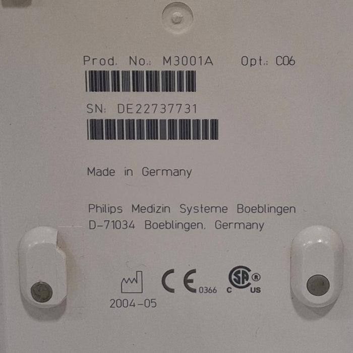 Philips M3001A-C06 Fast SpO2, NIBP, ECG, Temp, IBP MMS Module