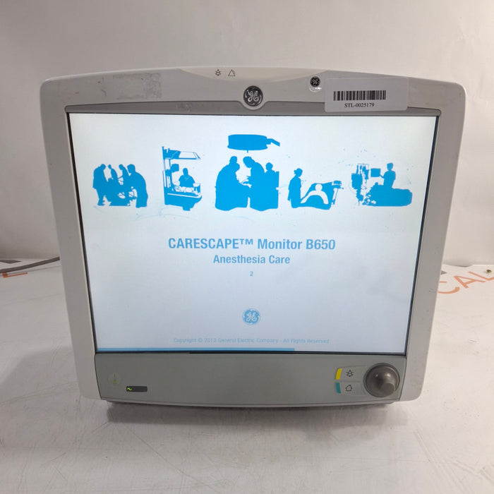 GE Healthcare GE Healthcare Carescape B650 Patient Monitor Patient Monitors reLink Medical