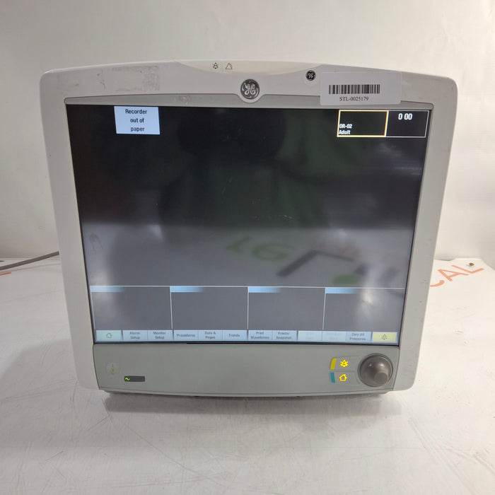 GE Healthcare GE Healthcare Carescape B650 Patient Monitor Patient Monitors reLink Medical
