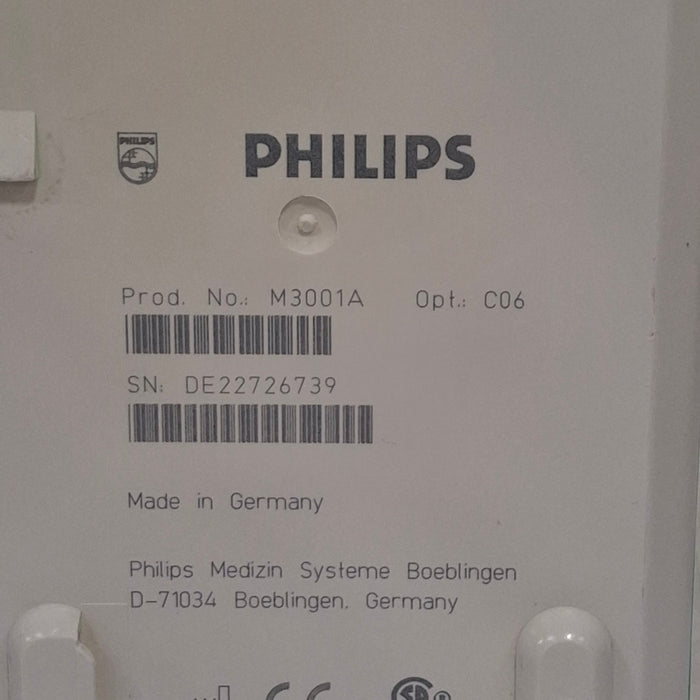 Philips M3001A-C06 Fast SpO2, NIBP, ECG, Temp, IBP MMS Module