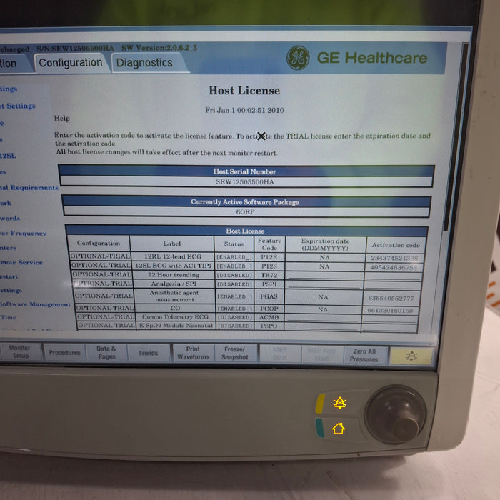 GE Healthcare Carescape B650 Patient Monitor
