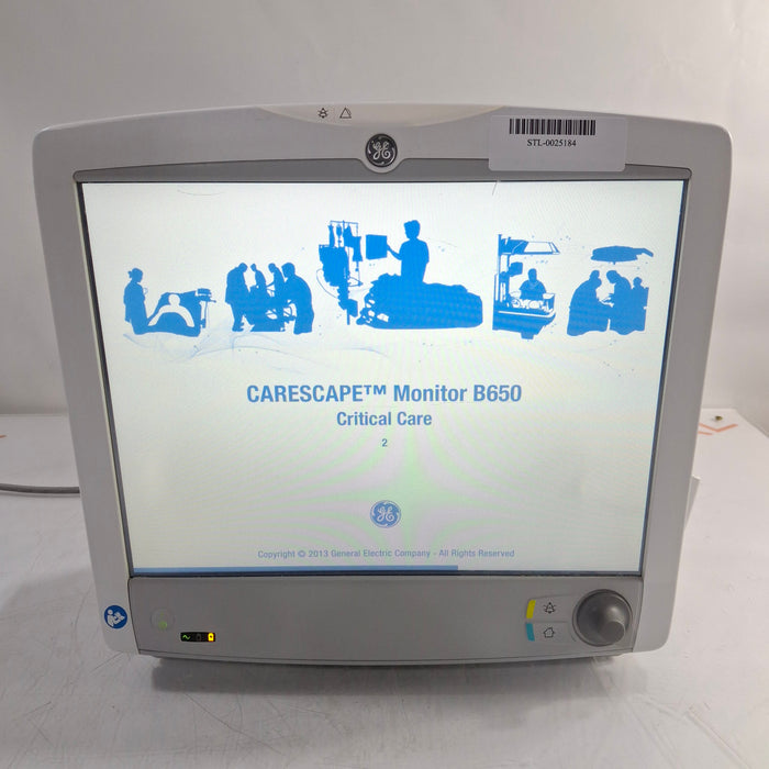 GE Healthcare Carescape B650 Patient Monitor