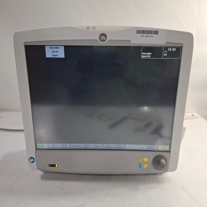 GE Healthcare Carescape B650 Patient Monitor