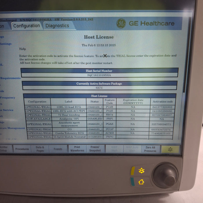 GE Healthcare GE Healthcare Carescape B650 Critical Care Patient Monitor Patient Monitors reLink Medical