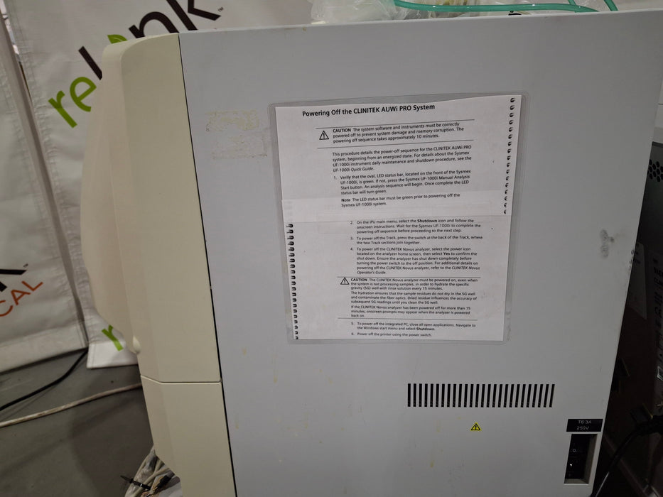 Sysmex Sysmex UF-1000i Automated Urine Particle Analyzer Clinical Lab reLink Medical