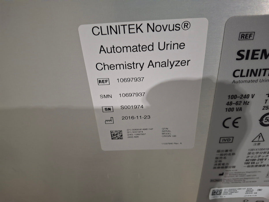 Sysmex Sysmex UF-1000i Automated Urine Particle Analyzer Clinical Lab reLink Medical