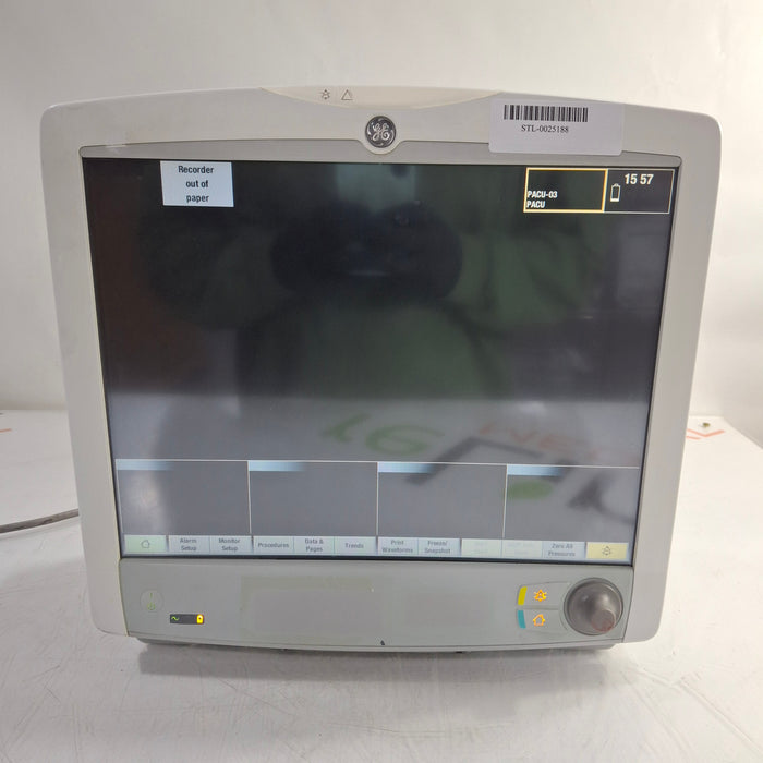 GE Healthcare GE Healthcare Carescape B650 Patient Monitor Patient Monitors reLink Medical