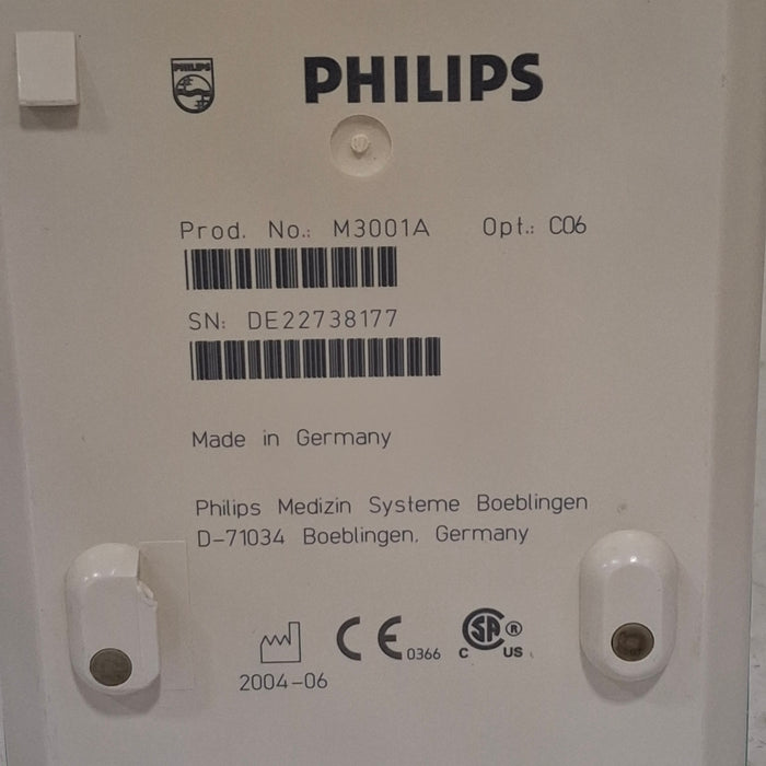 Philips M3001A-C06 Fast SpO2, NIBP, ECG, Temp, IBP MMS Module