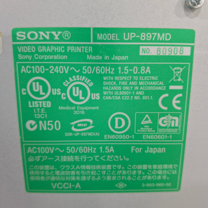 Sony UP-897MD Imager / Printer