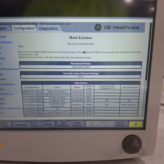 GE Healthcare GE Healthcare Carescape B650 Patient Monitor Patient Monitors reLink Medical