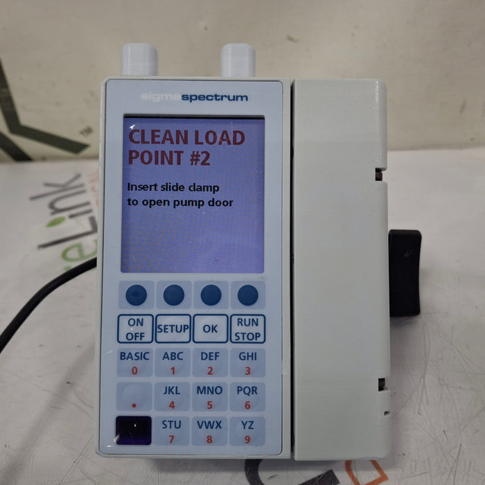 Baxter Sigma Spectrum w/ A/B/G/N Battery Infusion Pump