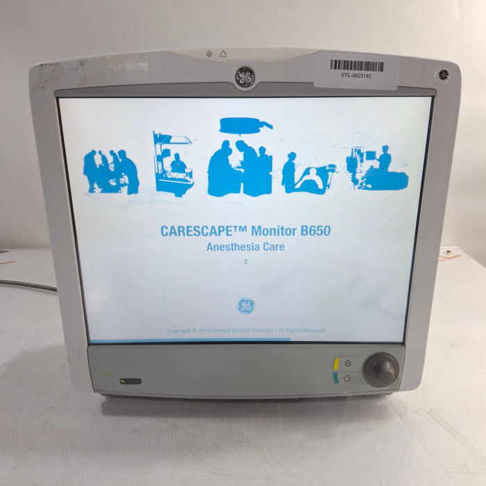 GE Healthcare Carescape B650 Patient Monitor