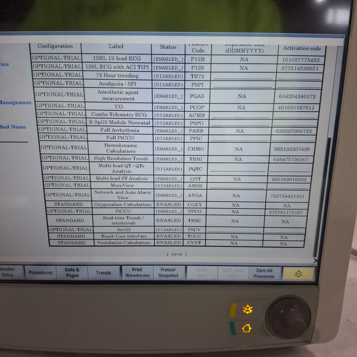 GE Healthcare Carescape B650 Patient Monitor