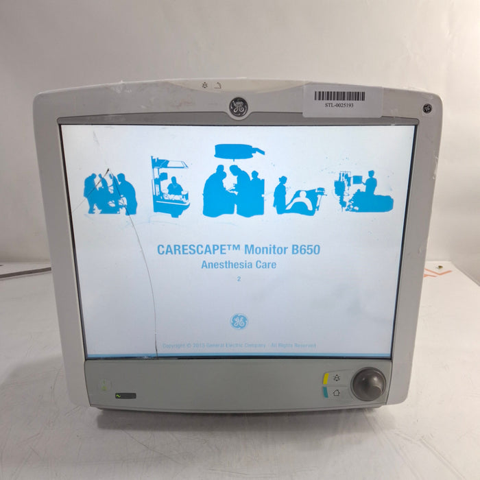 GE Healthcare Carescape B650 Patient Monitor