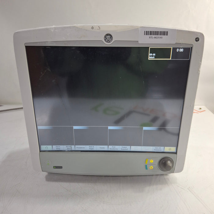 GE Healthcare Carescape B650 Patient Monitor