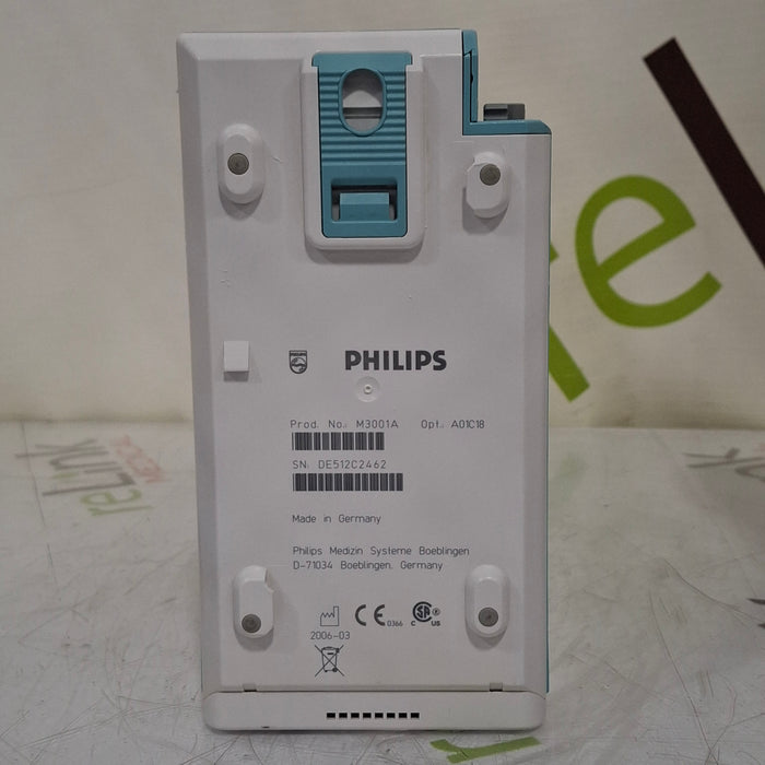 Philips M3001A-A01C18 Fast SpO2, NIBP, 12 lead ECG, Temp, IBP MMS Module