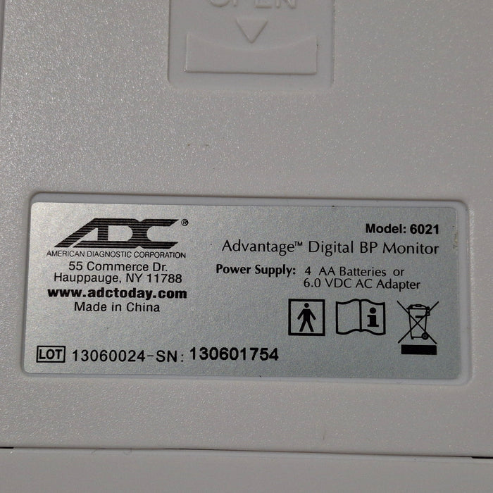ADC Advantage 6021 Blood Pressure Monitor
