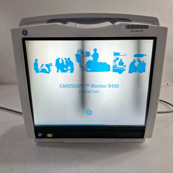 GE Healthcare GE Healthcare Carescape B450 Critical Care Patient Monitor Patient Monitors reLink Medical