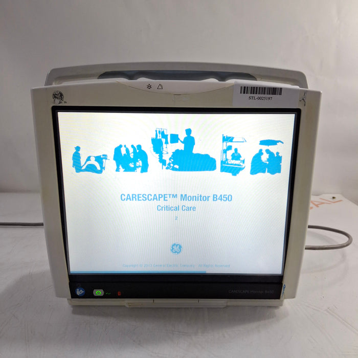 GE Healthcare GE Healthcare Carescape B450 Critical Care Patient Monitor Patient Monitors reLink Medical