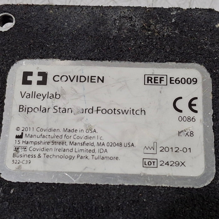 Valleylab E6009 BiPolar Footswitch