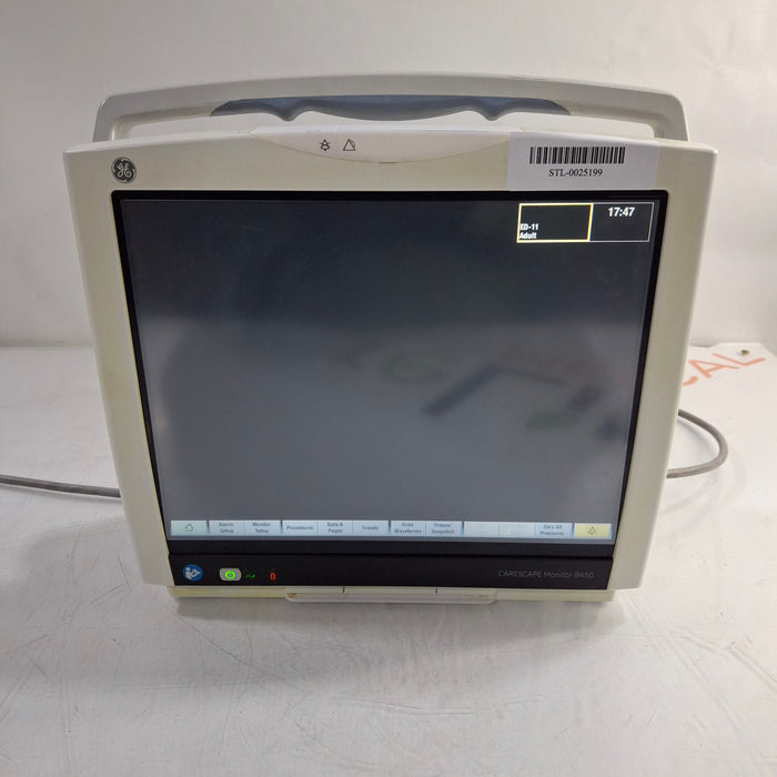 GE Healthcare GE Healthcare Carescape B450 Critical Care Patient Monitor Patient Monitors reLink Medical