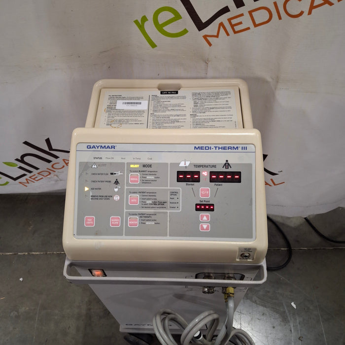 Gaymar Medi-Therm III MTA6900 Hyper/Hypothermia Machine