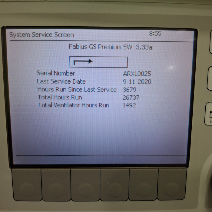 Draeger Medical Fabius GS Premium Anesthesia Machine