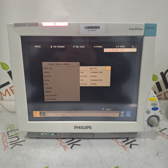 Philips IntelliVue MP70 Patient Monitor